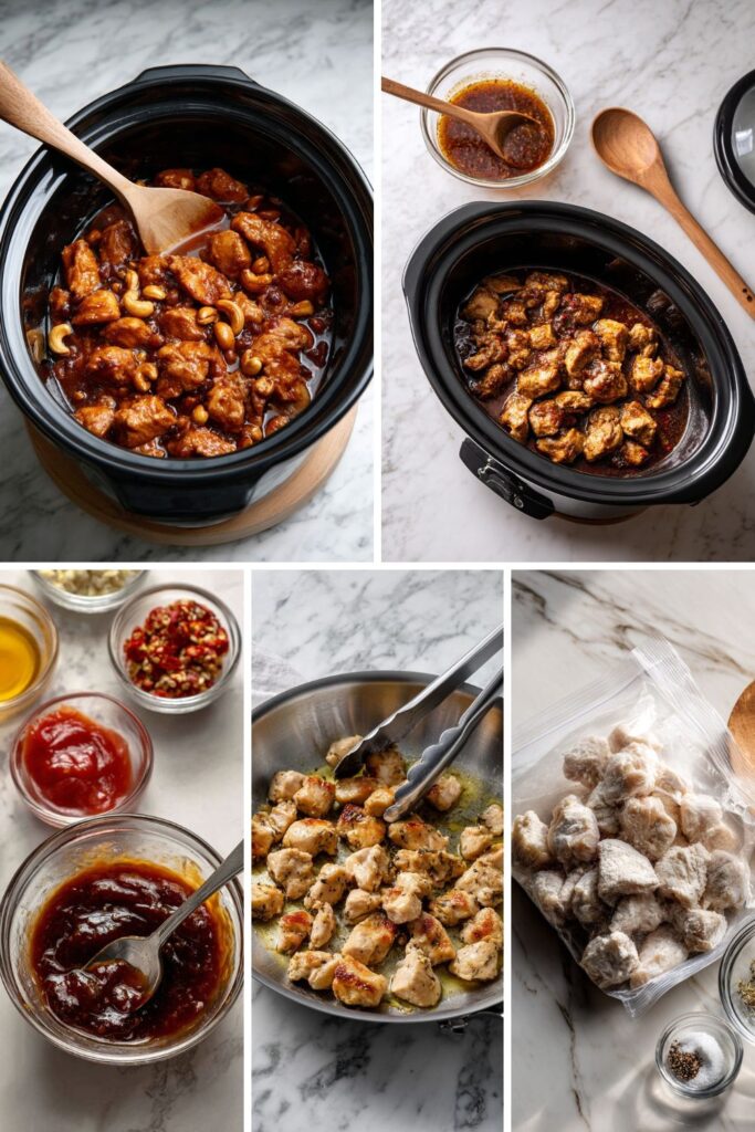 Crock Pot Chicken Cashew