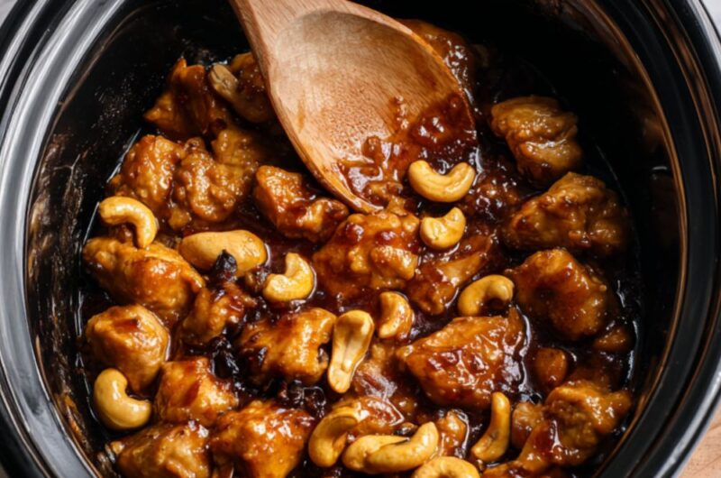 Crock Pot Chicken Cashew