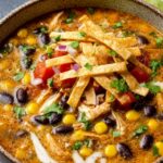 Crock Pot Chicken Fajita Soup