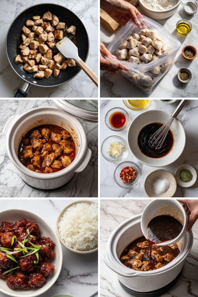 Crock Pot Chicken General Tso