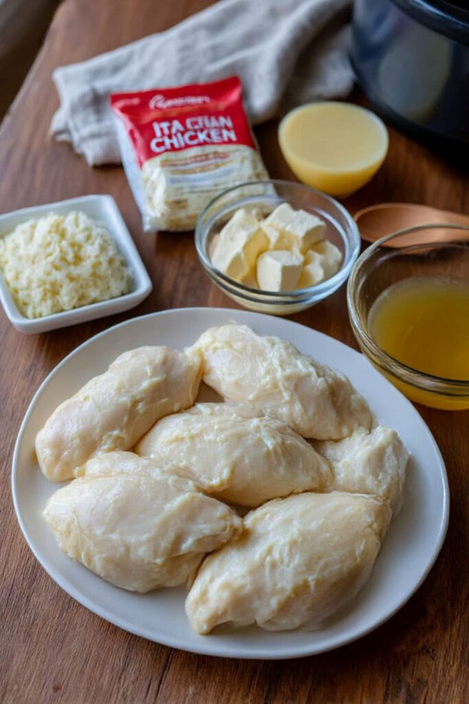 Crock Pot Chicken Italian