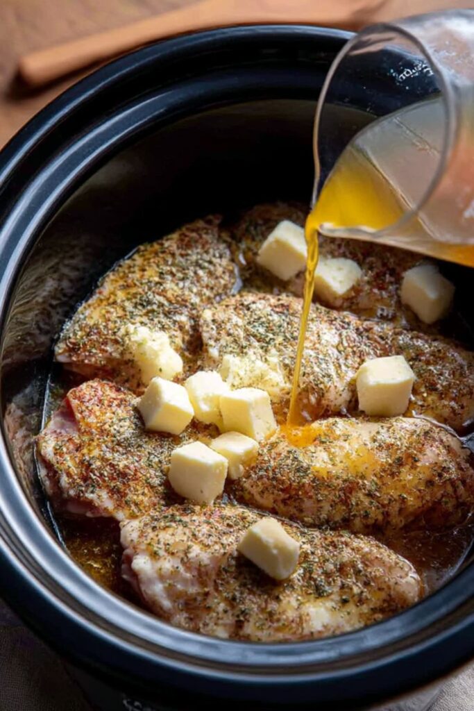 Crock Pot Chicken Italian