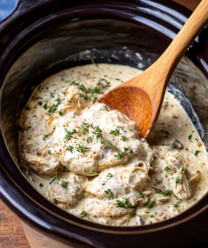 Crock Pot Chicken Italian