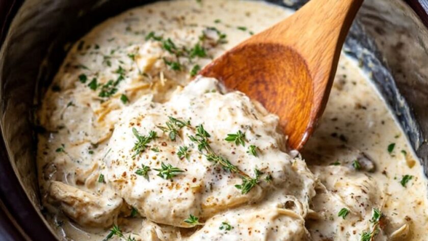 Crock Pot Chicken Italian