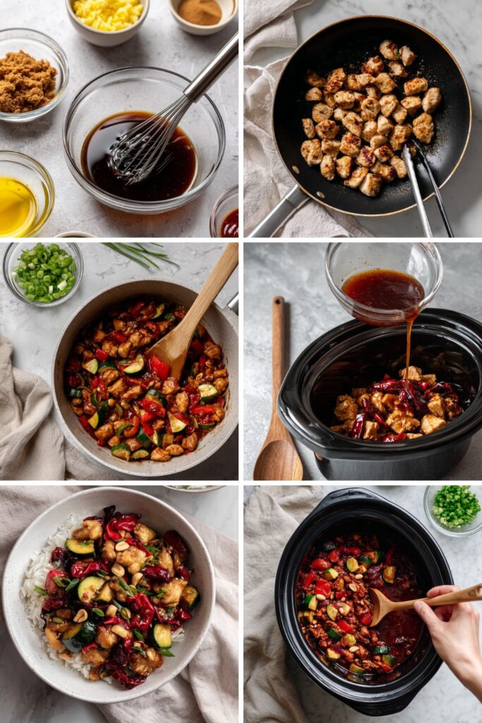Crock Pot Chicken Kung Pao