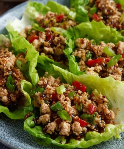 Crock Pot Chicken Lettuce Wraps