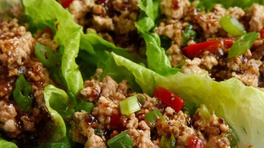 Crock Pot Chicken Lettuce Wraps