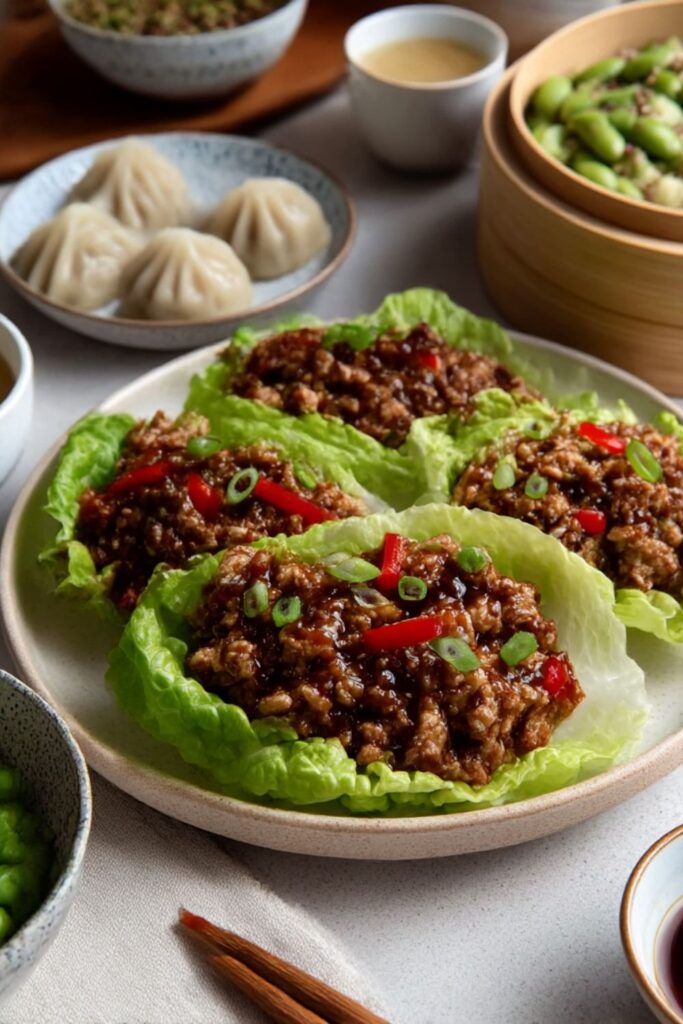 Crock Pot Chicken Lettuce Wraps