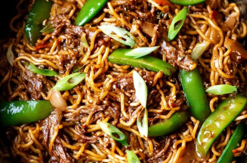 Crock Pot Chicken Lo Mein
