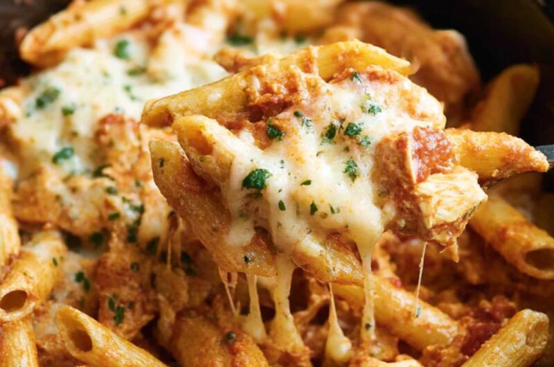 Crock Pot Chicken Penne Pasta