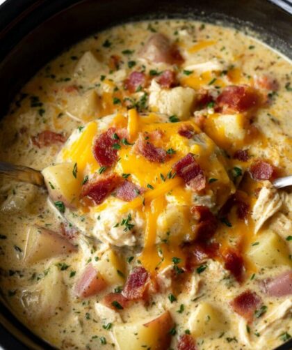 Crock Pot Chicken Potato Soup