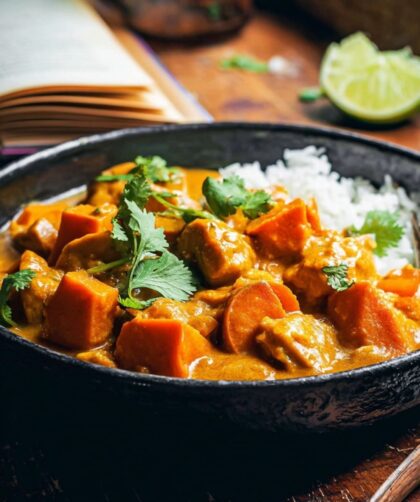 Crock Pot Chicken Pumpkin Curry