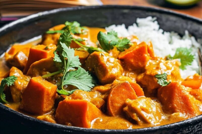 Crock Pot Chicken Pumpkin Curry
