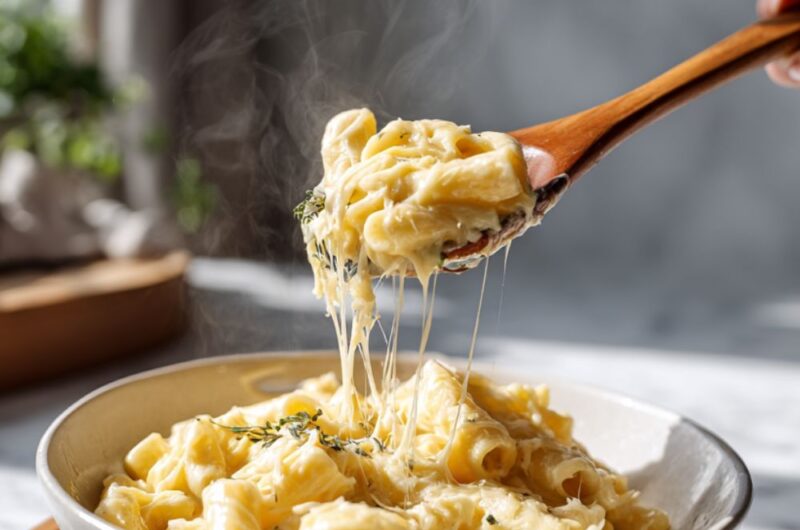 Crock Pot Chicken Rigatoni