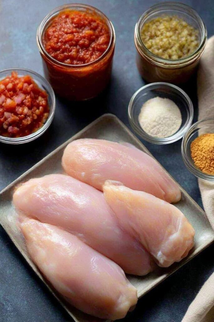 Crock Pot Chicken Salsa