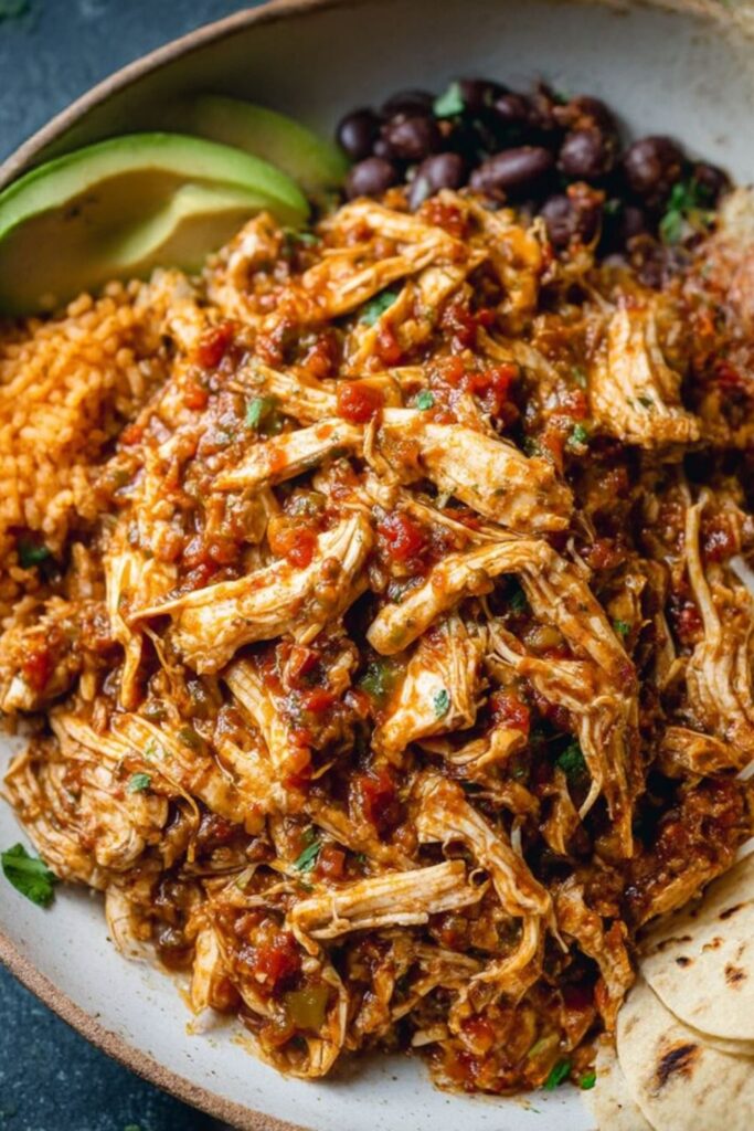 Crock Pot Chicken Salsa