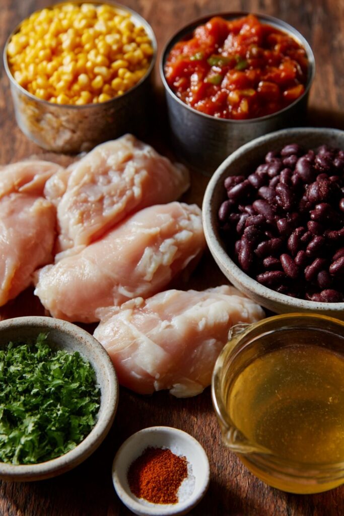 Crock Pot Chicken Santa Fe