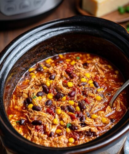 Crock Pot Chicken Santa Fe