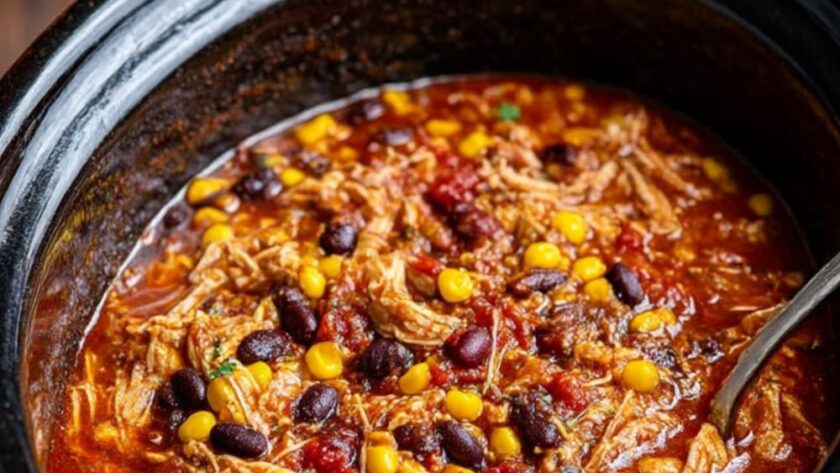 Crock Pot Chicken Santa Fe