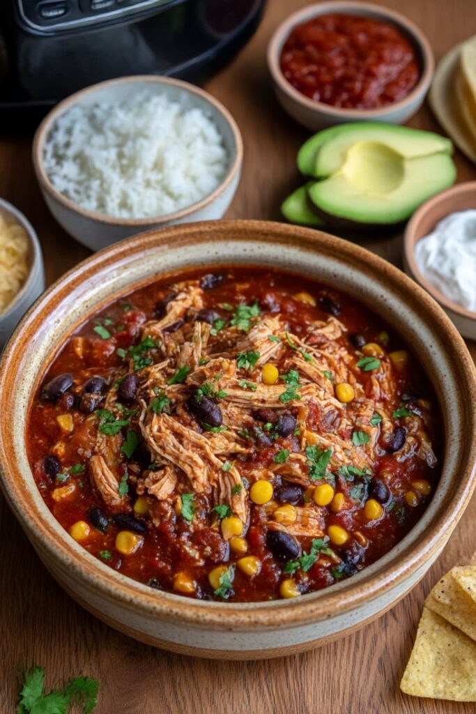 Crock Pot Chicken Santa Fe