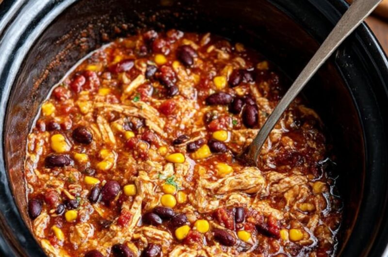 Crock Pot Chicken Santa Fe