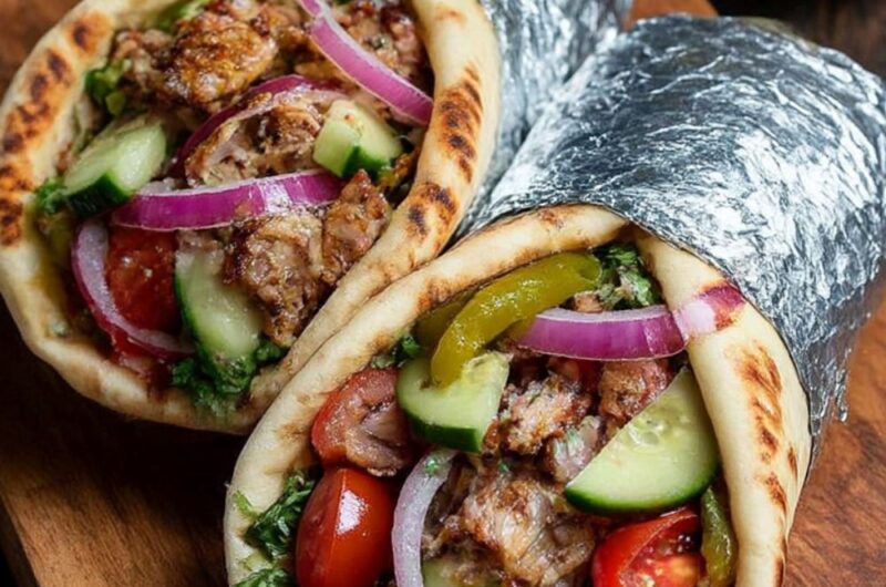 Crock Pot Chicken Shawarma