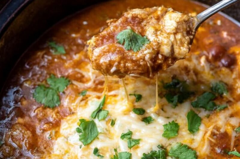 Crock Pot Chicken Taco Soup