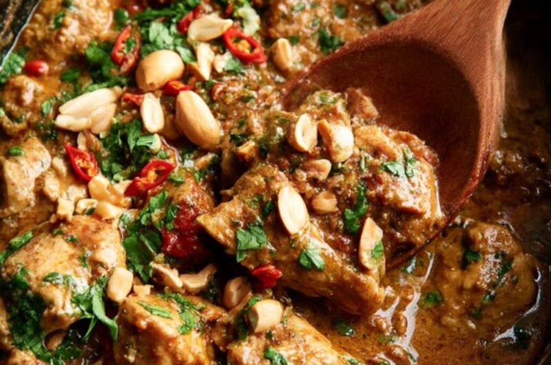 Crock Pot Chicken Thai Peanut