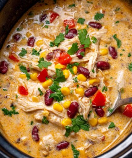 Crock Pot Chicken Tortilla Soup