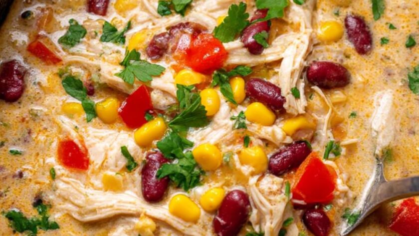 Crock Pot Chicken Tortilla Soup