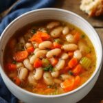 Crock Pot Great Northern Bean Soup