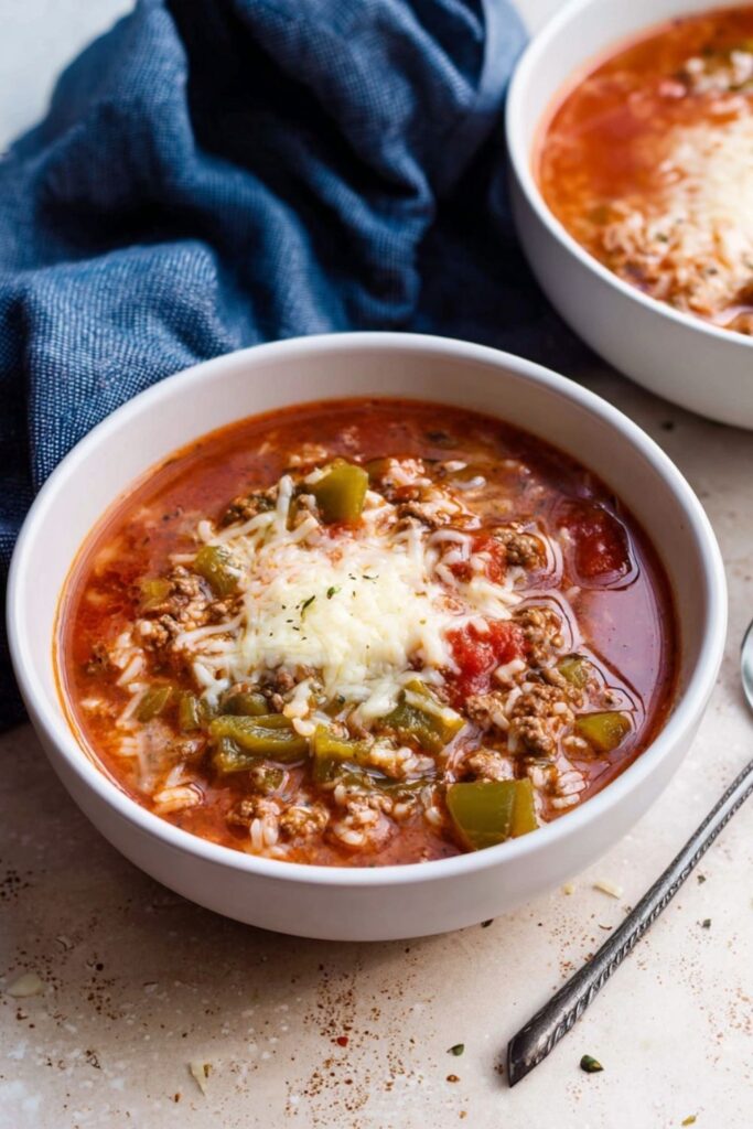 Crock Pot Green Pepper Soup