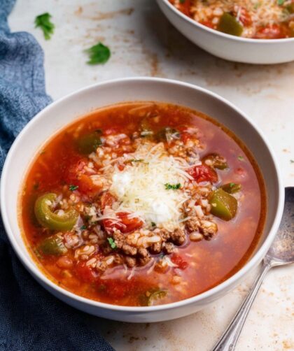 Crock Pot Green Pepper Soup
