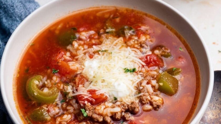 Crock Pot Green Pepper Soup