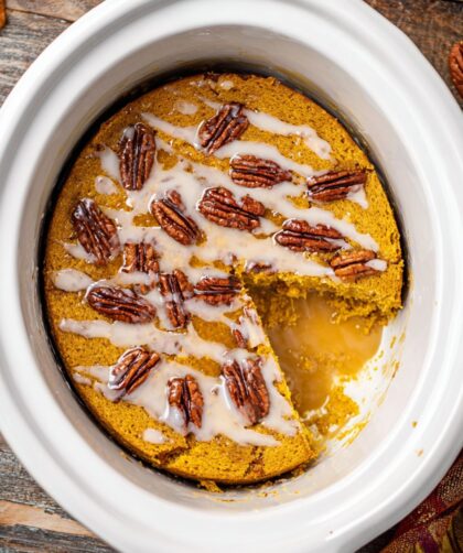 Crock Pot Pumpkin Cake