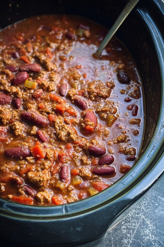 Crock Pot Pumpkin Chili