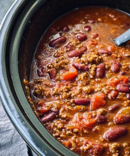 Crock Pot Pumpkin Chili