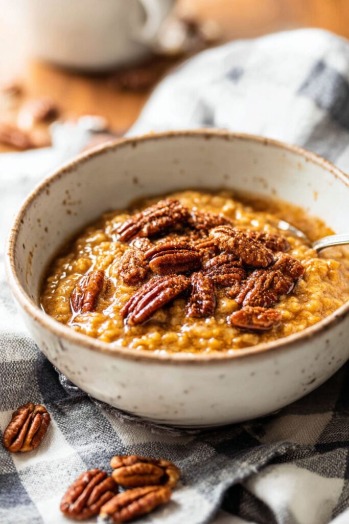 Crock Pot Pumpkin Oatmeal