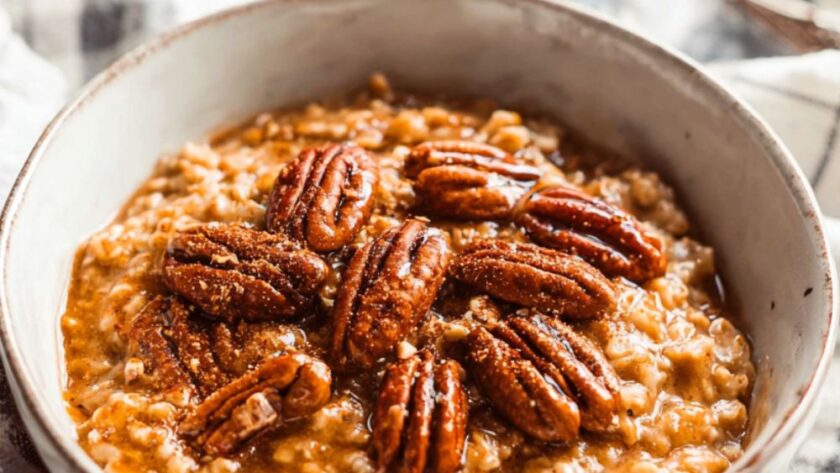 Crock Pot Pumpkin Oatmeal
