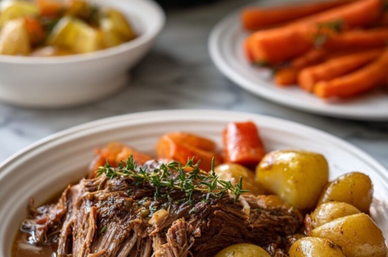 Crock Pot Roast Beef And Gravy