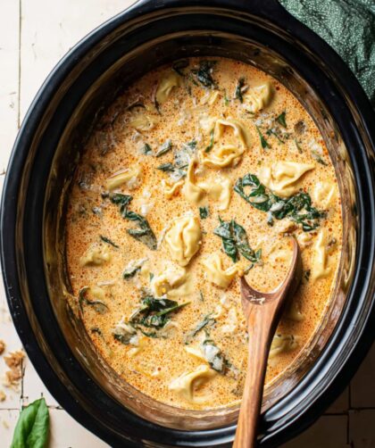 Crock Pot Tortellini Soup With Cream Cheese