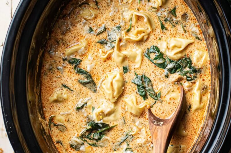 Crock Pot Tortellini Soup With Cream Cheese