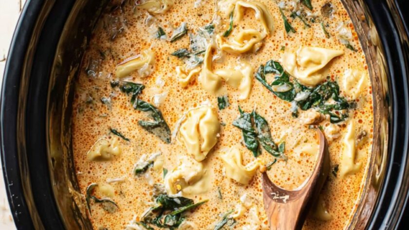 Crock Pot Tortellini Soup With Cream Cheese