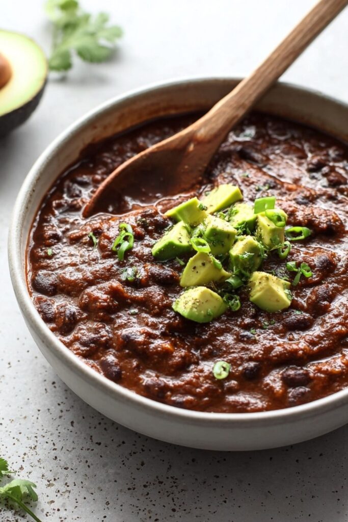 Crock Pot Vegan Black Bean Soup