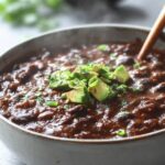 Crock Pot Vegan Black Bean Soup