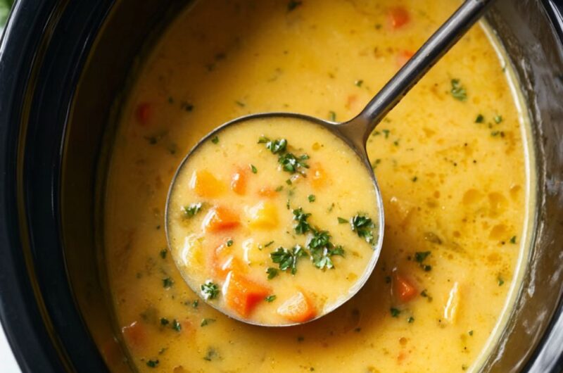 Crock Pot Vegan Potato Soup