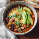 Crock Pot Vegan Taco Soup