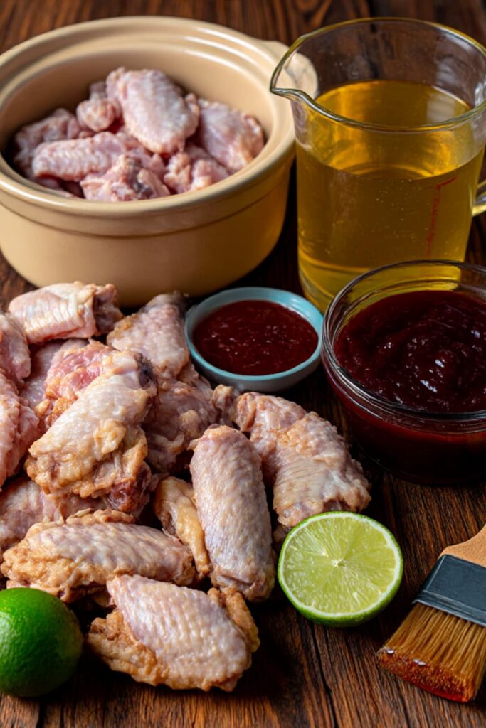 Crockpot BBQ Chicken Wings