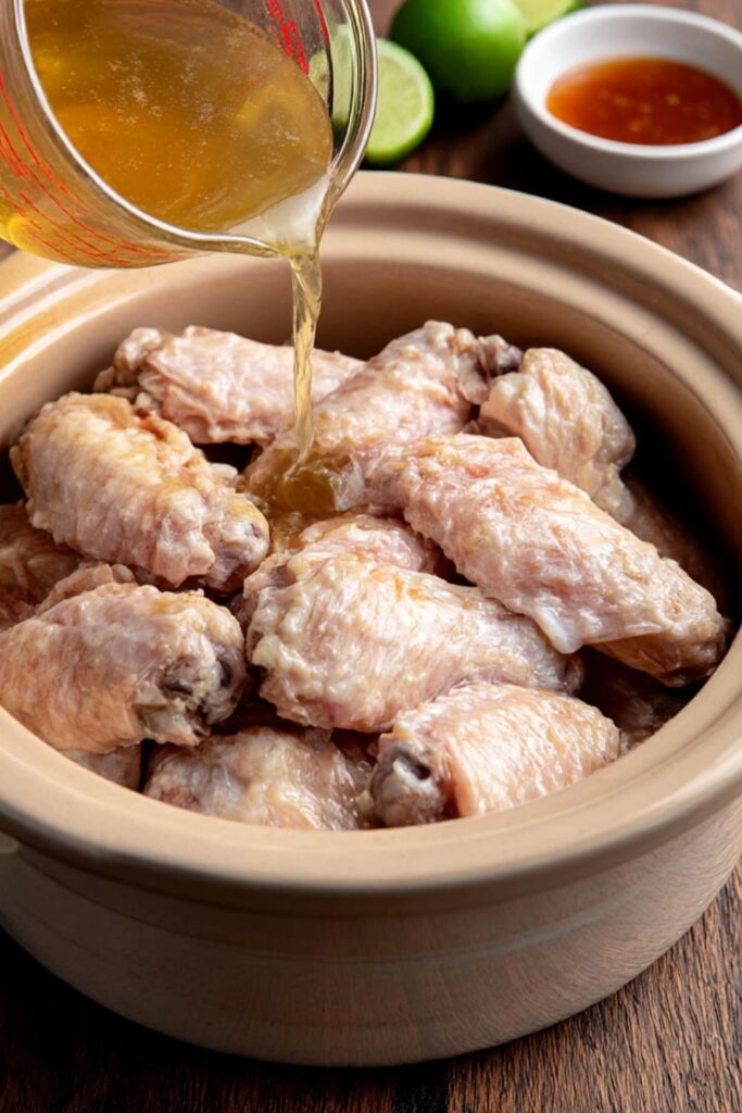Crockpot BBQ Chicken Wings