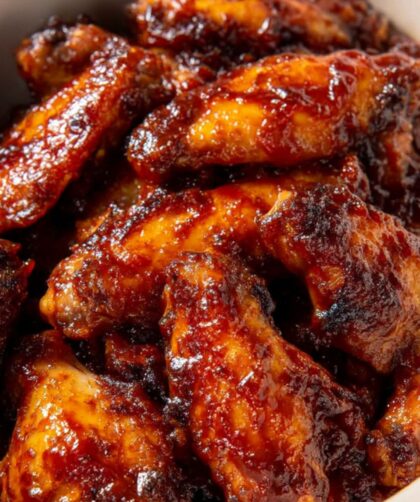 Crockpot BBQ Chicken Wings